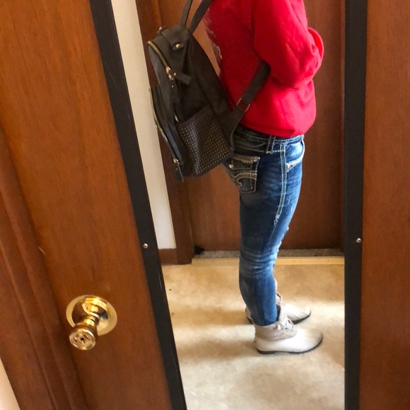 Gray backpack purse - Picture 5 of 5